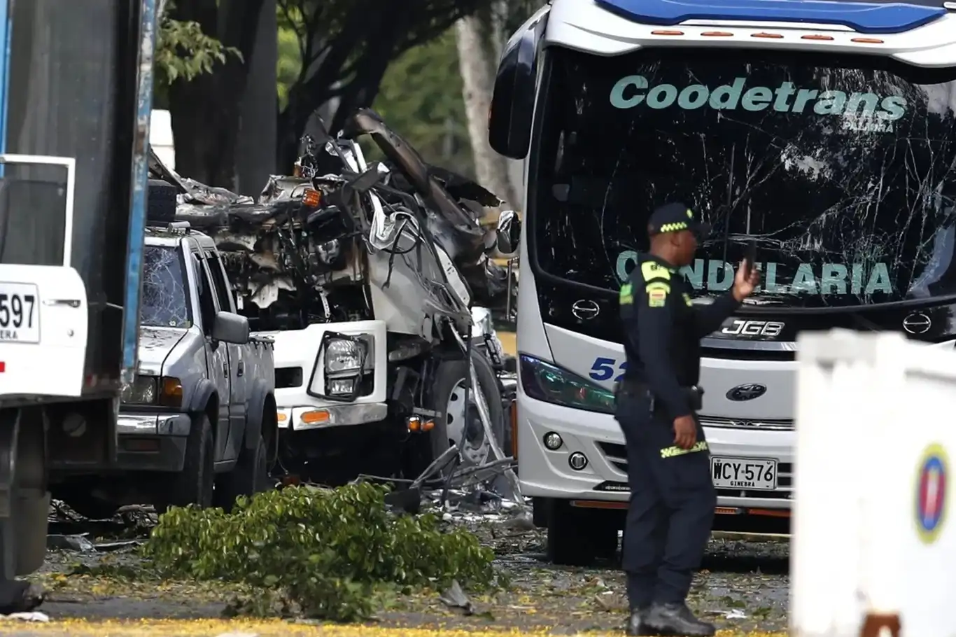 18 killed in Colombia drone, car bomb attacks