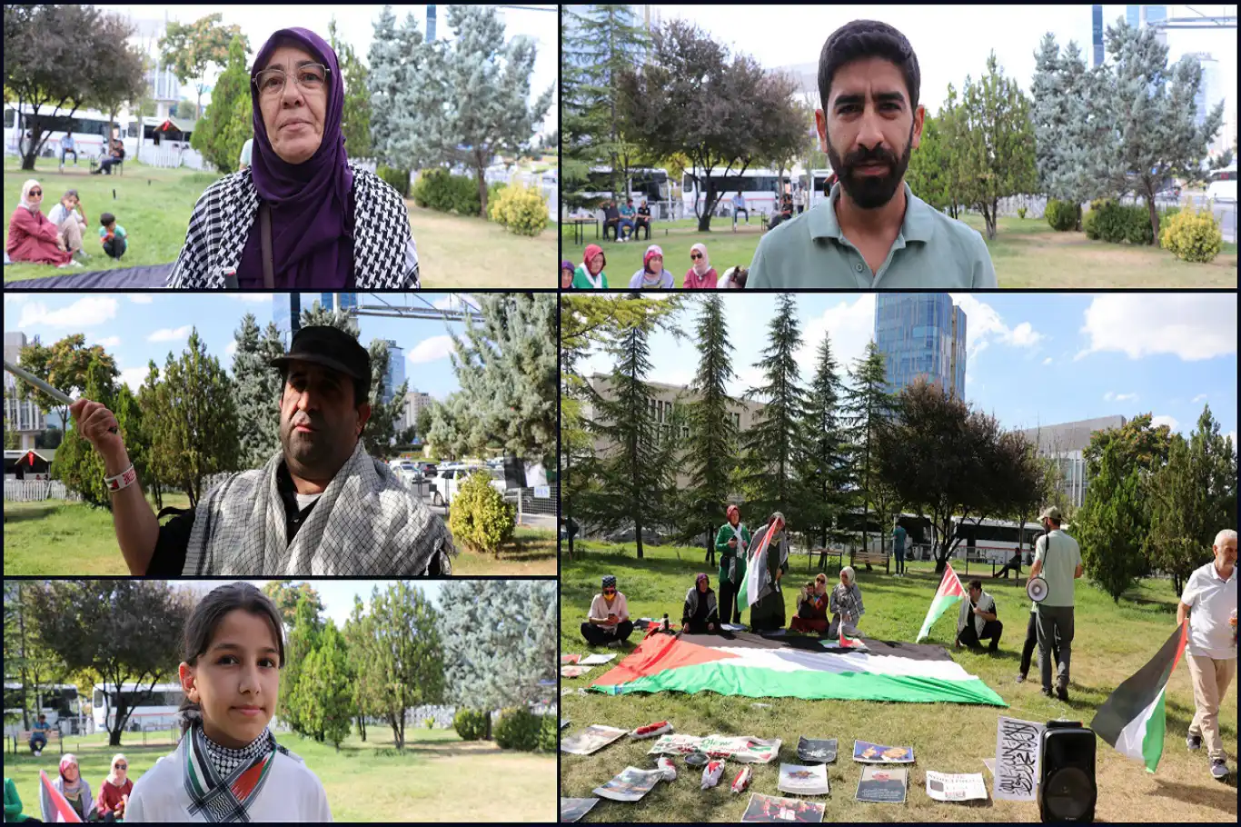 Gazze nöbetinde dayanışma mesajı: Herkes desteğe çağrıldı Gazze nöbetinde dayanışma mesajı: Herkes desteğe çağrıldı