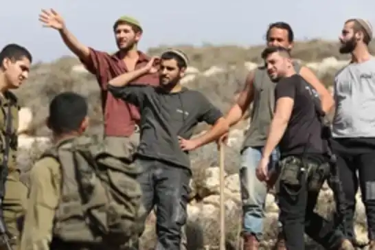 عصابات يهودية تستهدف كفر مالك.. إصابة شخص وسرقة 300 رأس غنم