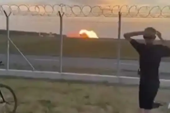 Polonya'da F-16 düştü: Bir ölü