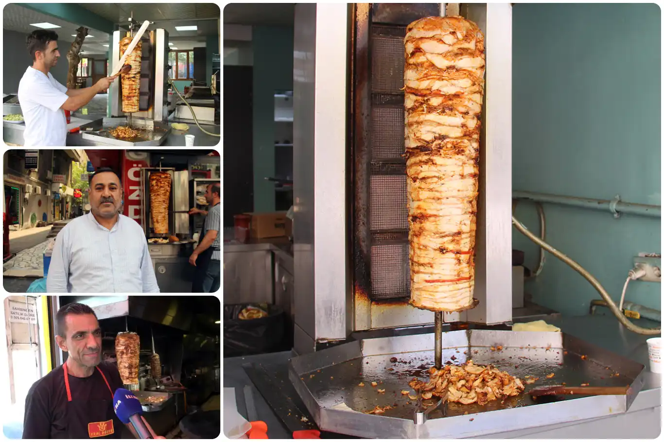 Diyarbakır'da sıcaklıklar döner ustalarının işini zorlaştırıyor