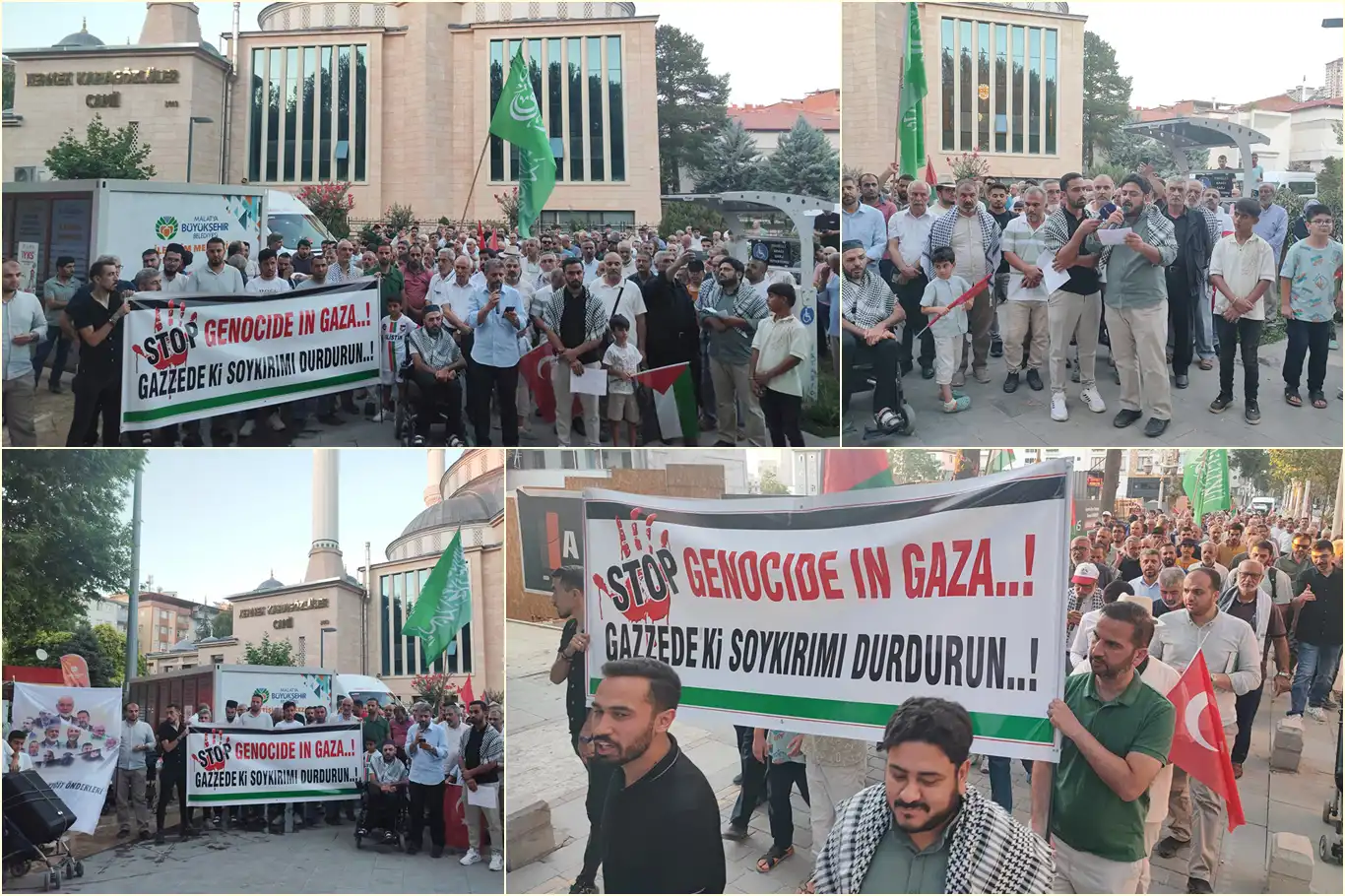 Malatya'dan Gazze'deki soykırıma tepki: Kadın, yaşlı ve çocuklar açlıktan ölürken dünya sessiz Malatya'dan Gazze'deki soykırıma tepki: Kadın, yaşlı ve çocuklar açlıktan ölürken dünya sessiz