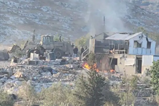 İşgalciler, Cenin'in güneyinde bir tarım barakasını bombaladı: 2 şehit