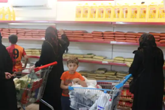 Şanlıurfa’da ihtiyaç sahipler Umut Market’te ücretsiz alışveriş yapıyor