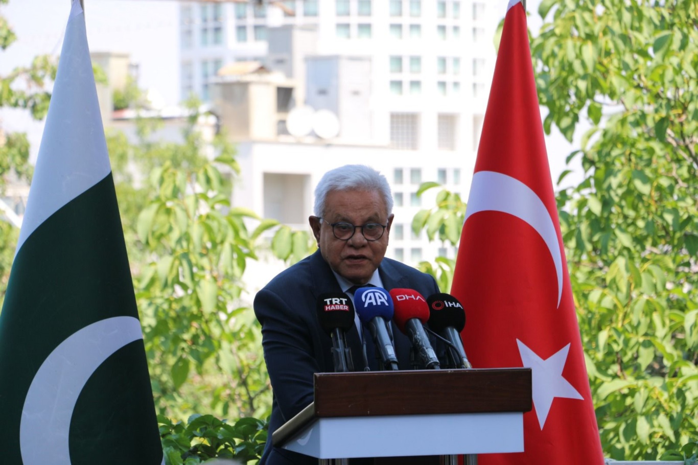 Pakistan Büyükelçiliği’nde Keşmir için adalet çağrısı Pakistan Büyükelçiliği’nde Keşmir için adalet çağrısı