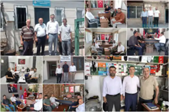 HÜDA PAR Şahinbey İlçe Başkanı Kaya'dan muhtar ziyaretleri
