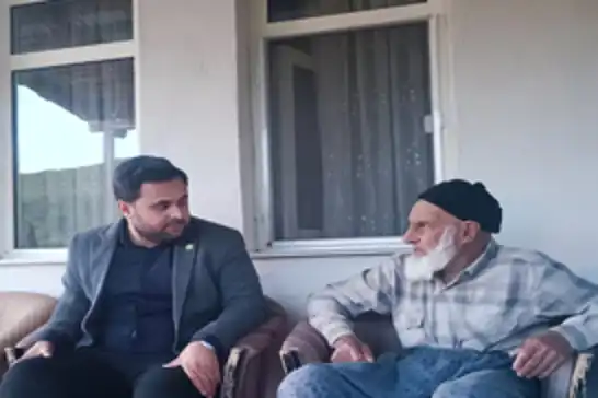 HÜDA PAR Genç İlçe Başkanlığı’ndan Ardıçdibi köyüne ziyaret