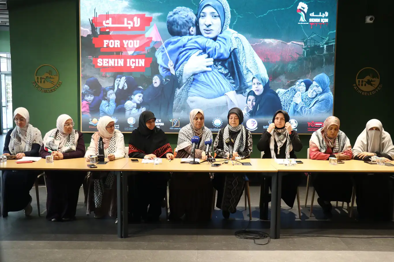 Gazzeli kadınlar için 50 ülkeden ortak proje Gazzeli kadınlar için 50 ülkeden ortak proje
