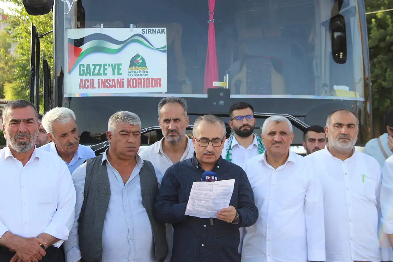 "Anadolu'dan Meclis'e, Meclis'ten Gazze'ye İnsani Koridor" yürüyüşüne Şırnak'tan destek "Anadolu'dan Meclis'e, Meclis'ten Gazze'ye İnsani Koridor" yürüyüşüne Şırnak'tan destek