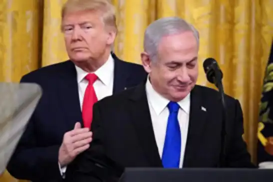 Trump, Washington’da restoranda Gazze protestosuyla karşılaştı