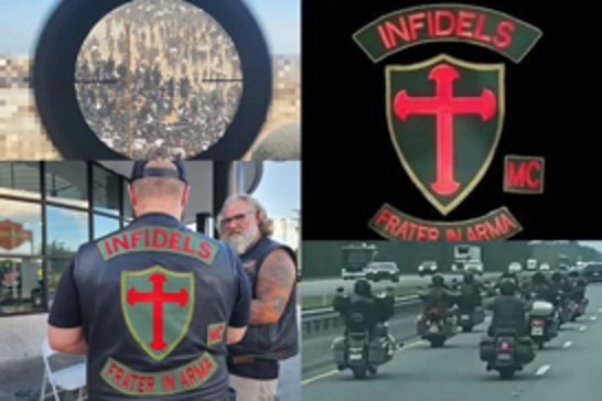 U.S. biker gang with anti-Muslim history deployed in Gaza