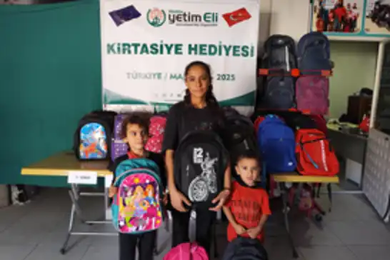Fransa Yetimeli'nden Malatya'daki öğrencilere kırtasiye desteği