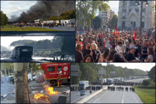 Over 200 arrested as anti-austerity “clock Everything” protests erupt in France