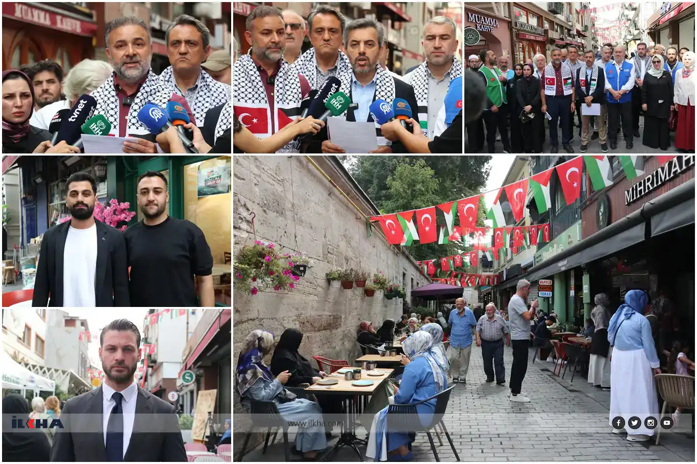 Shopkeepers in Istanbul dedicate sales to Gaza’s humanitarian crisis Shopkeepers in Istanbul dedicate sales to Gaza’s humanitarian crisis
