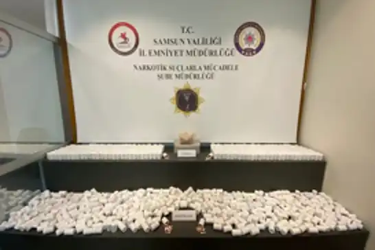 Samsun'da uyuşturucu operasyonu: 1 gözaltı