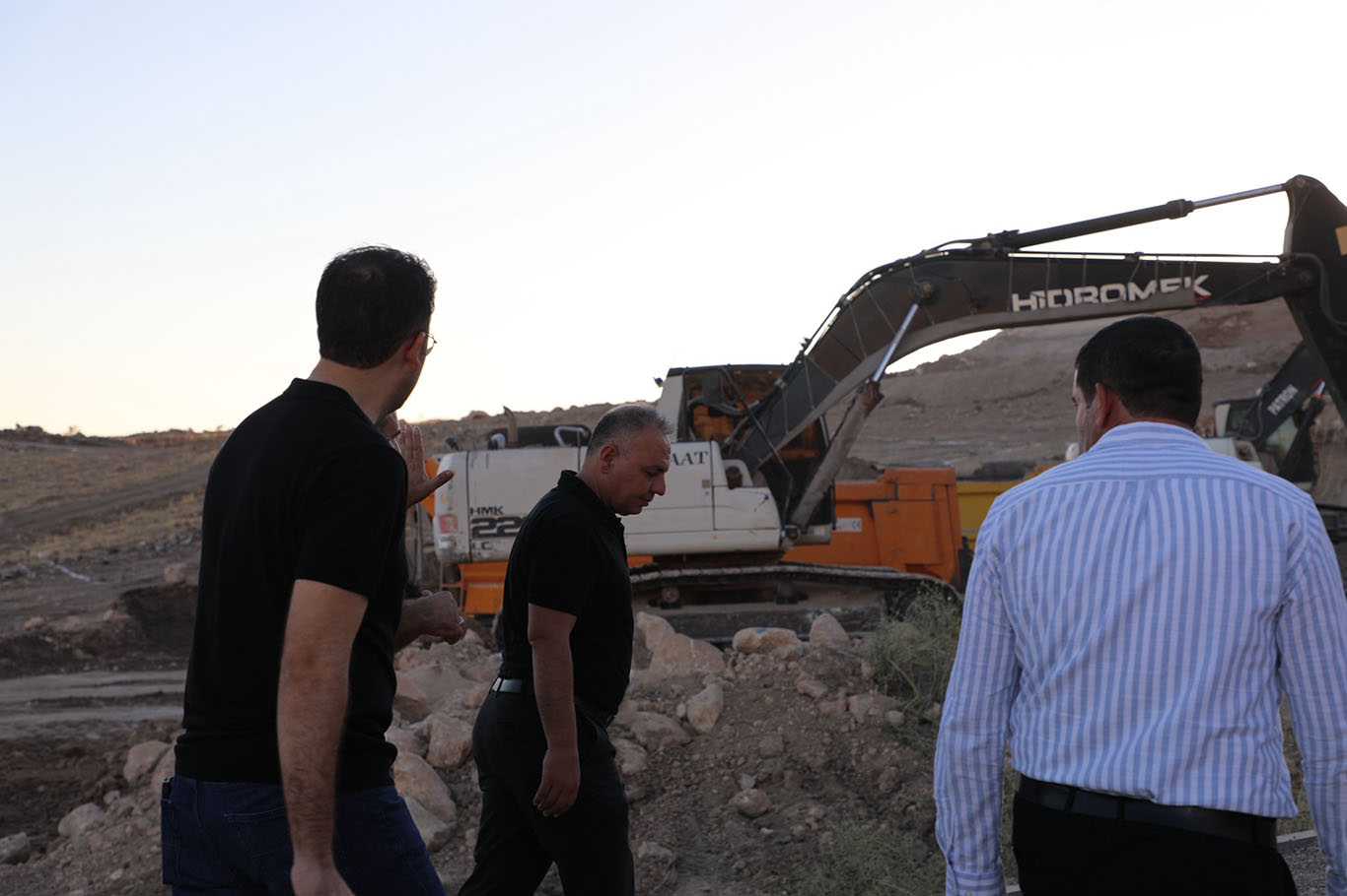 Hasankeyf'te doğalgaz çalışmaları başladı Hasankeyf'te doğalgaz çalışmaları başladı