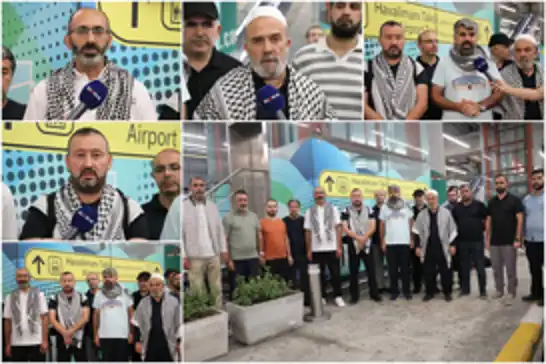 Tunus'tan dönen "Küresel Sumud Filosu" katılımcıları yaşadıklarını anlattı