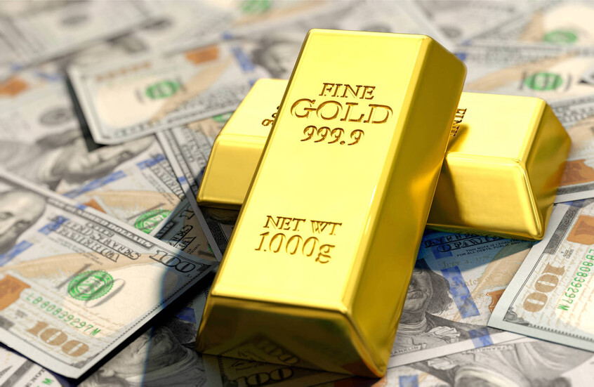 الذهب يرتفع إلى مستوى قياسي مع تراجع الدولار