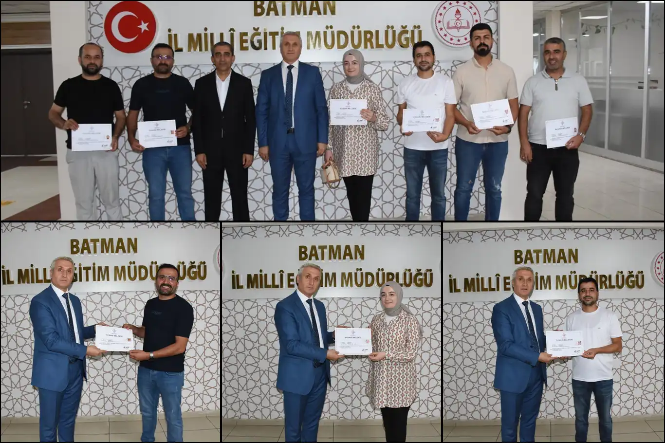 LGS tercih komisyonlarında görev alan öğretmenlere başarı belgeleri verildi LGS tercih komisyonlarında görev alan öğretmenlere başarı belgeleri verildi