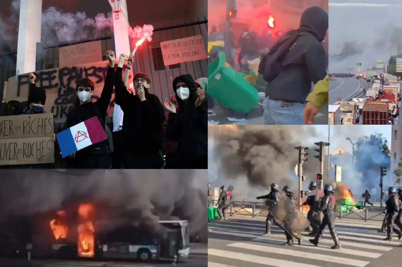 France braces for mass protests against Macron’s economic policies