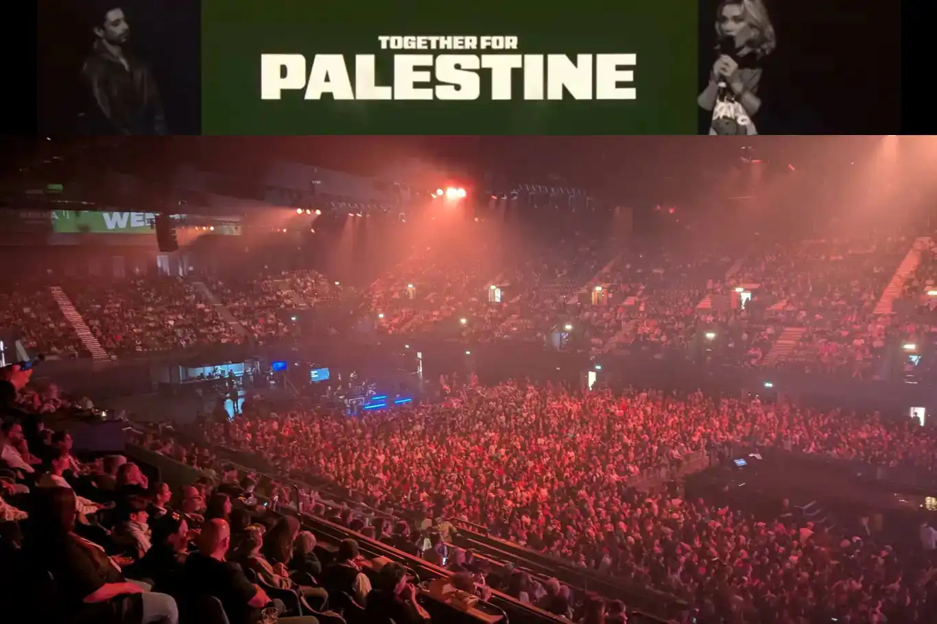 Artists and activists raise £1.5 million for Gaza at London solidarity concert