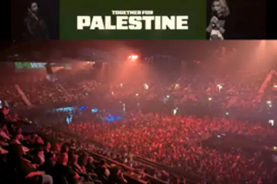 Artists and activists raise £1.5 million for Gaza at London solidarity concert