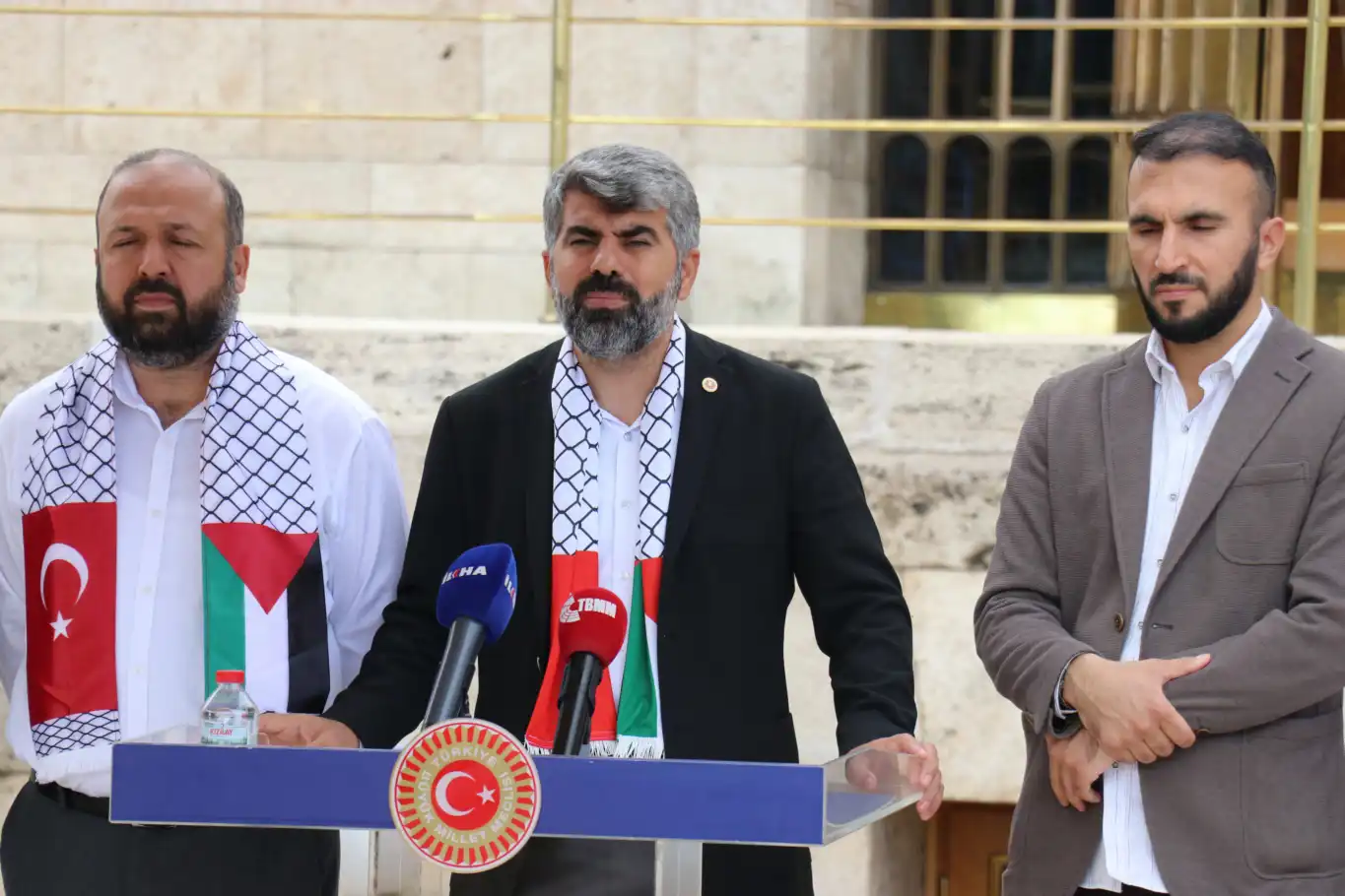 HÜDA PAR Milletvekili Dinç: Tüm dünya ülkeleri Sumud Filosu'nu koruyacaklarına dair beyanatta bulunmalıdır