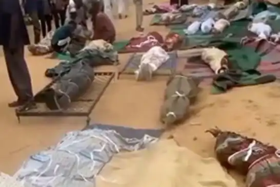Sudan'da İHA saldırısında cami yerle bir oldu: 75 can kaybı 