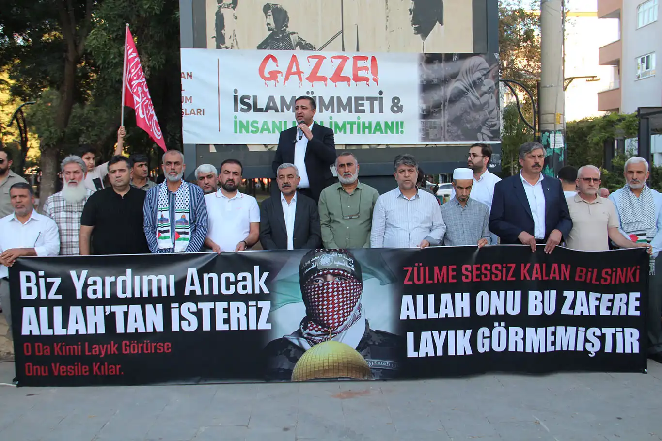 Batman'da "Sumud Filosu"na destek programı düzenlendi Batman'da "Sumud Filosu"na destek programı düzenlendi