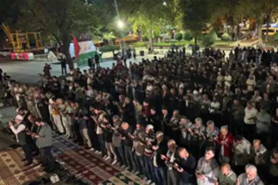 Gazze için duada buluştular