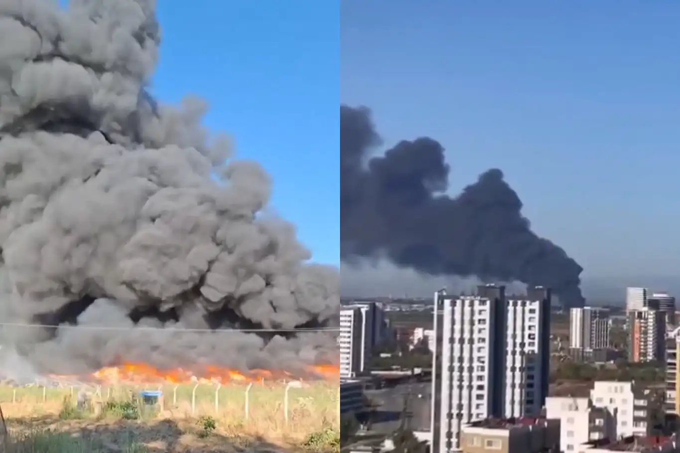 Adana'da geri dönüşüm fabrikasında yangın