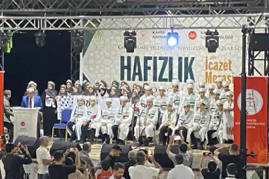 Kahta'da 60 Hafız için icazet programı düzenlendi
