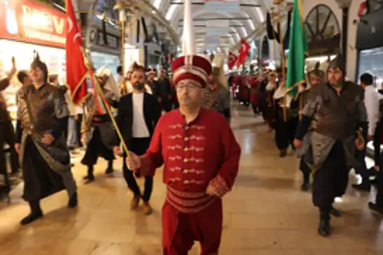 Ahilik Haftası İstanbul'da mehter yürüyüşü ve dua ile başladı
