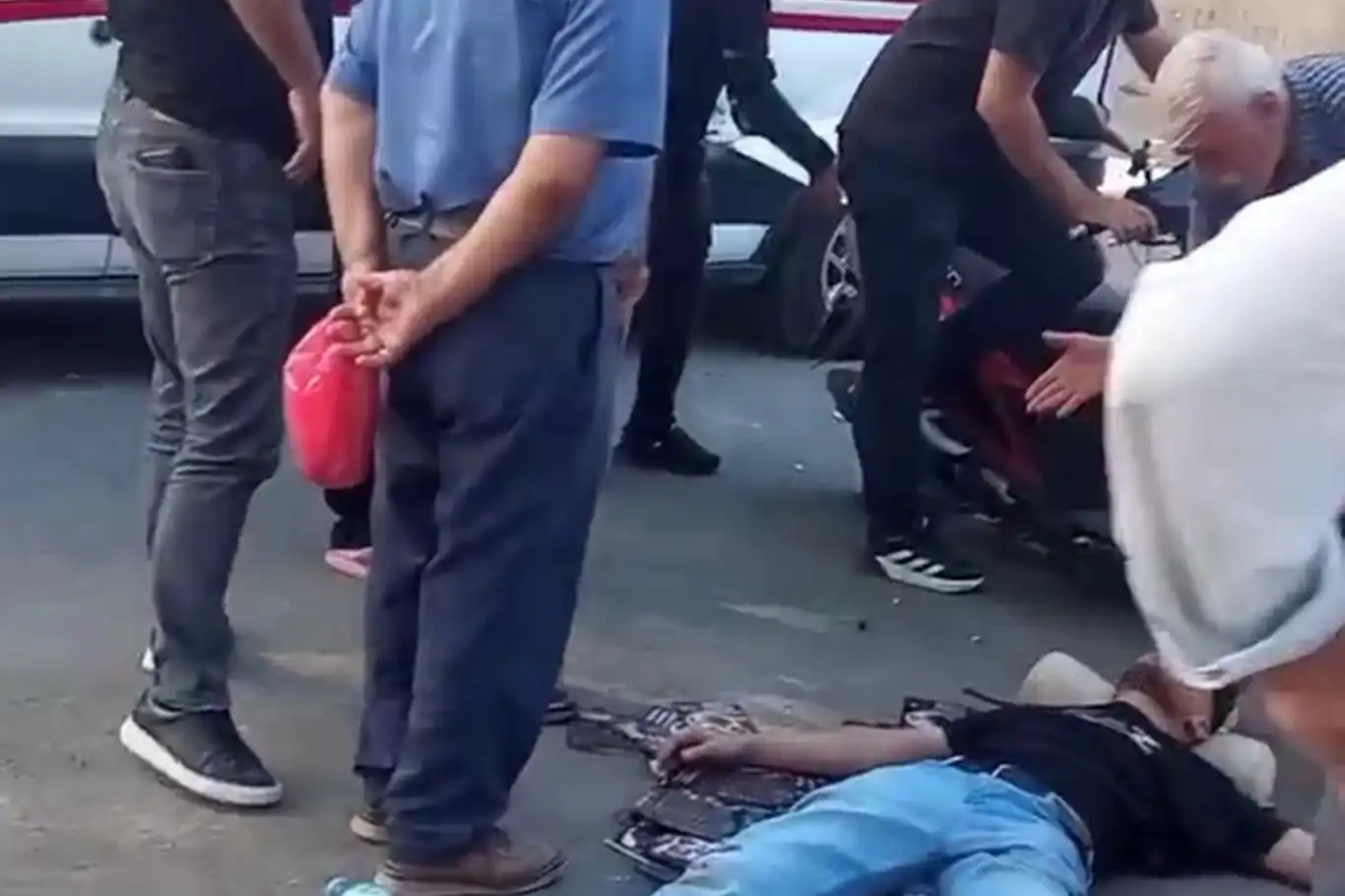 Batman'da motosiklet kazası: Bir yaralı