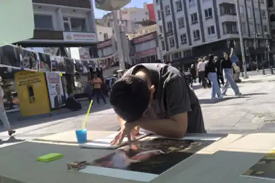 Gaziantep'te Küresel Sumud Filosu'na destek standı açıldı