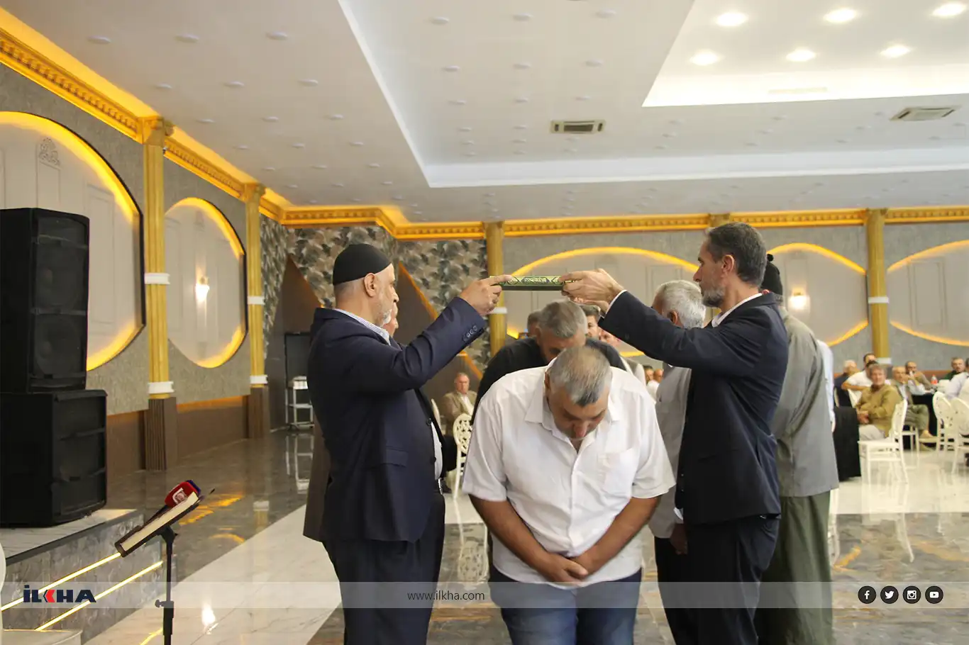 حزب الهدى ينجح بالتوسط بإنهاء قضية ثأر في شانلي أورفا حزب الهدى ينجح بالتوسط بإنهاء قضية ثأر في شانلي أورفا