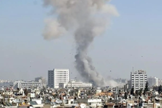 Explosion reported at military base near Damascus International Airport