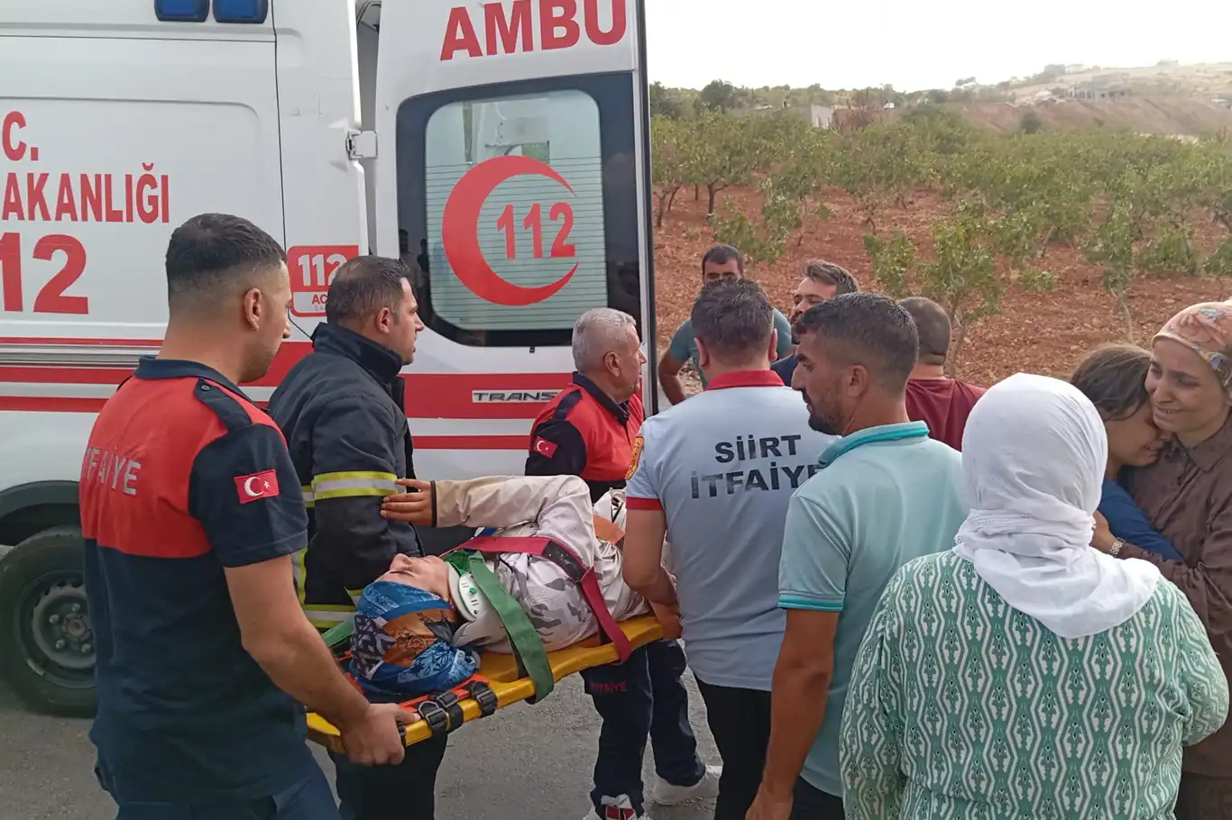 Siirt’te trafik kazası: 3’ü aynı aileden 4 kişi yaralandı Siirt’te trafik kazası: 3’ü aynı aileden 4 kişi yaralandı