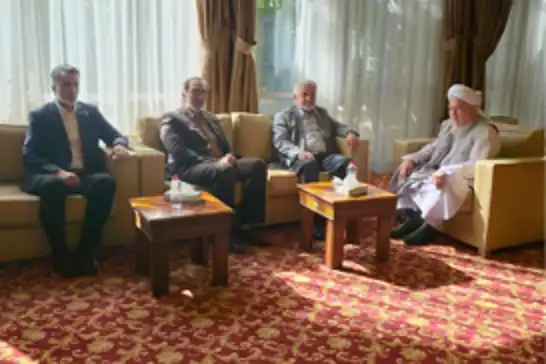 زيارة تعزية من رئيس حزب الهدى إلى السفارة الأفغانية في أنقرة