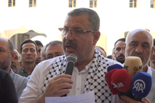 Gaziantep'ten Küresel Sumud Filosu'na destek çağrısı