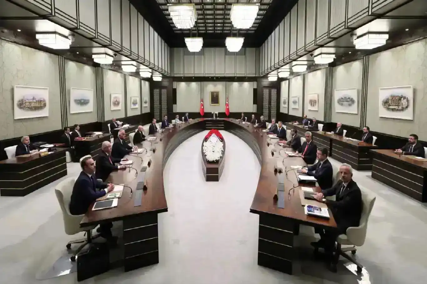 Cumhurbaşkanlığı Kabinesi bugün Beştepe'de toplanıyor Cumhurbaşkanlığı Kabinesi bugün Beştepe'de toplanıyor