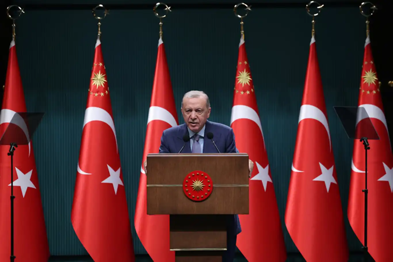 Erdoğan: Netanyahu hükümetinin iyice zıvanadan çıktığı bu sıkıntılı günlerde Gazzeli mazlumların yanındayız