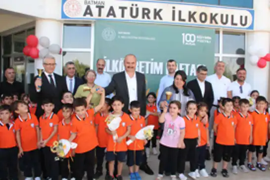 Batman'da 2025-2026 eğitim öğretim yılı İlköğretim Haftası kutlandı