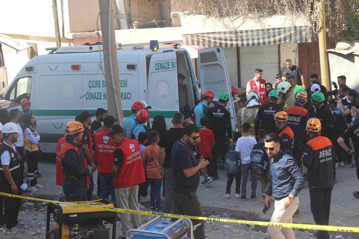Şırnak'ta 14 ilden 745 kişinin katılımıyla 7,0  büyüklüğünde deprem tatbikatı yapıldı	