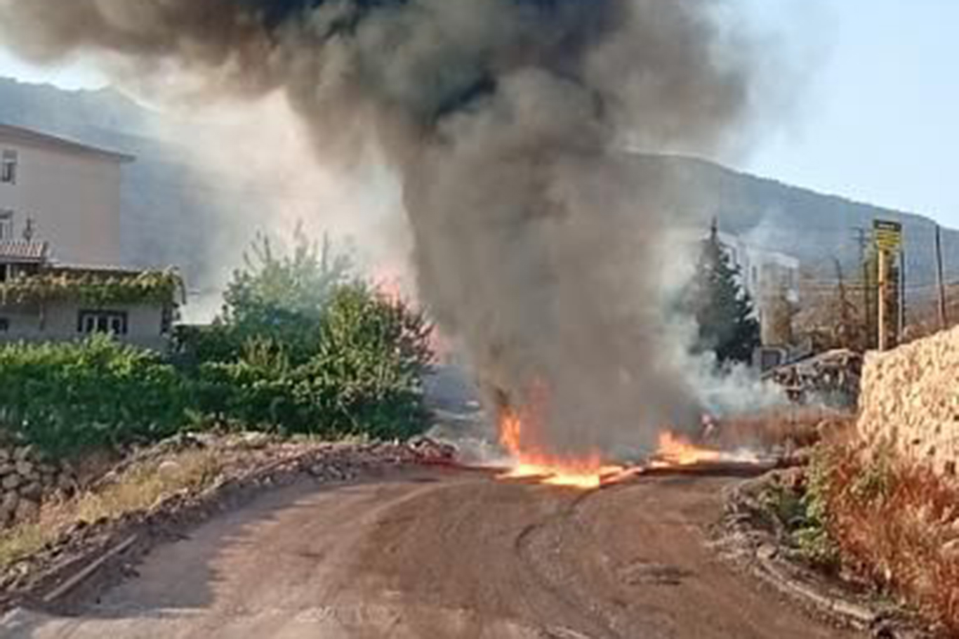 Şırnak’ta petrol boru hattı patladı