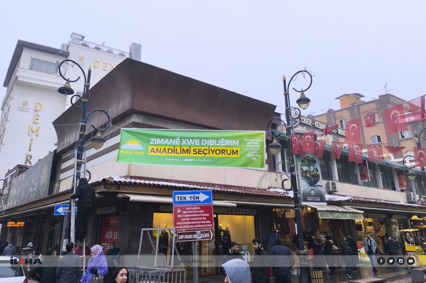 HUDA PAR wê li Dîyarbekirê panelek bi navê "Ez Zimanê Dayikê Hildibijêrim " li dar bixe