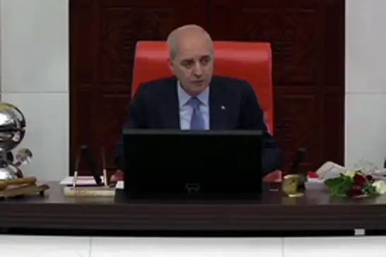 TBMM Başkanı Kurtulmuş: Filistin özgür olana kadar bu davayı takip etmekten vazgeçmeyeceğiz