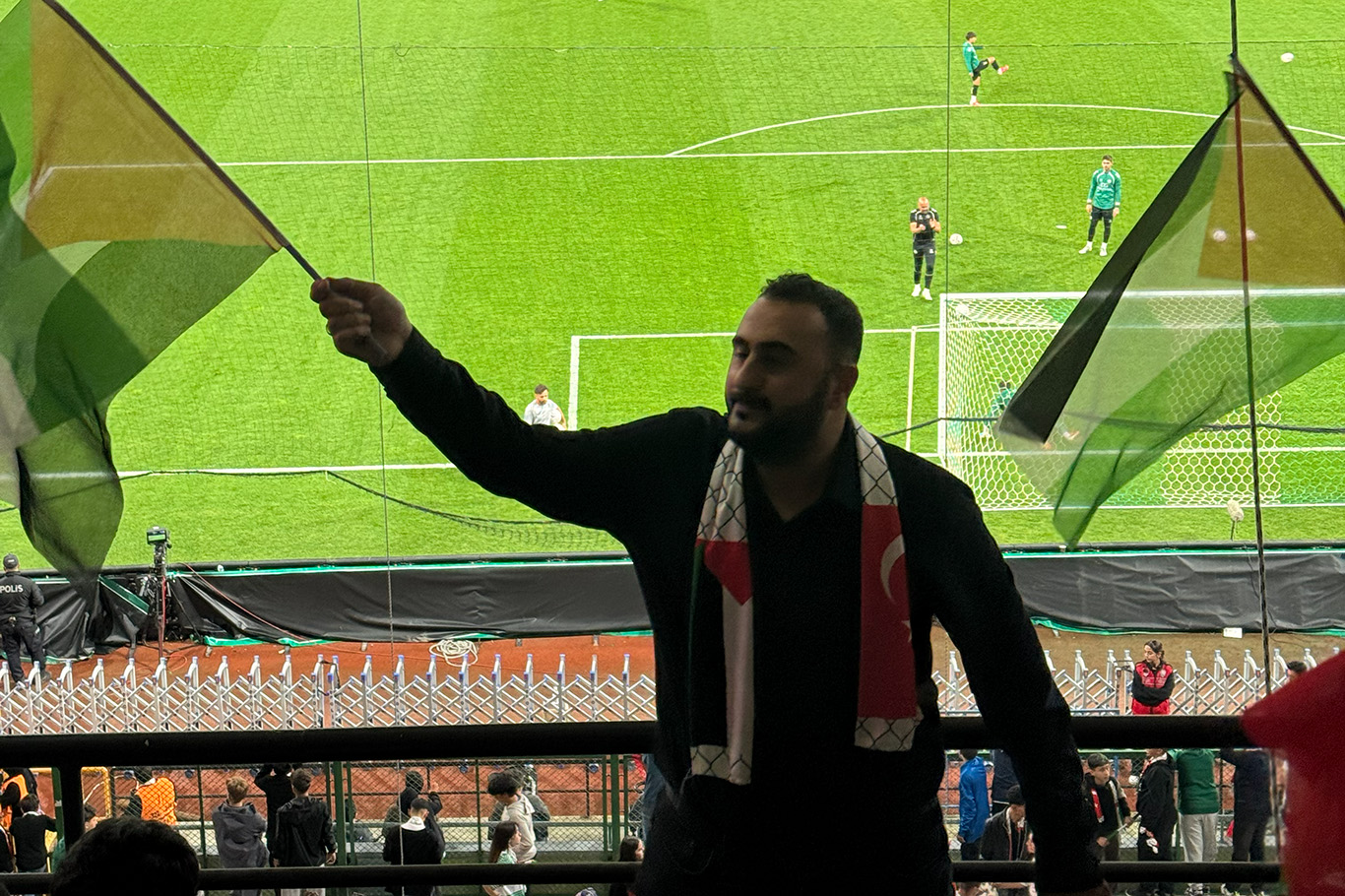 Konya’da Filistin dayanışması: Konyaspor-Filistin maçında 89.59’da anlamlı duruş