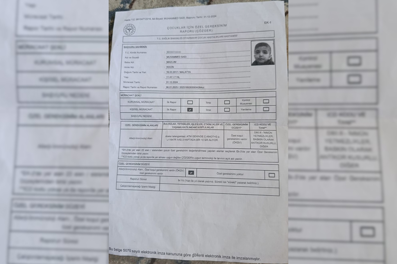 İlaç borcu iki ağır hasta çocuğunun tedavisine engel olan anneden yardım çağrısı