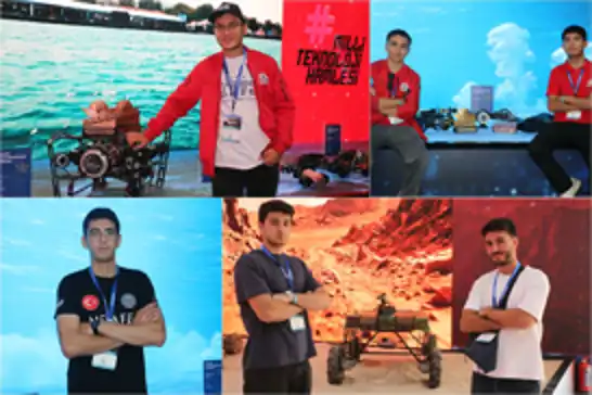 TEKNOFEST'te gençlerden teknoloji başarısı: Gençler geliştirdikleri araçların üretim süreçlerini anlattı